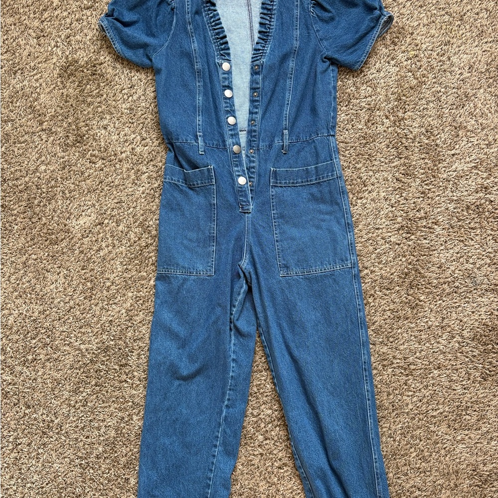 Blue Denim One Piece